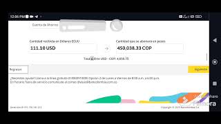 💳✅Cómo recibir transferencias internacionales dólares euros en Bancolombia y convertirlos en pesos [upl. by Eiclek]