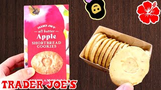 All Butter Apple Shortbread Cookies  Trader Joe’s Product Review [upl. by Otte606]