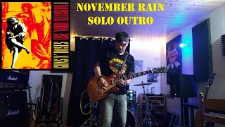 November Rain  SOLO OUTRO  Guns N Roses [upl. by Springer]