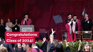 2024 Harvard Business School Commencement Diploma Ceremony [upl. by Solomon160]