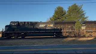 Norfolk Southern 62W Viola Delaware [upl. by Datha]