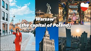 72 Hours in Warsaw Poland 🇵🇱🙃 Sightseeing nightlife food museums😍 [upl. by Ylellan]