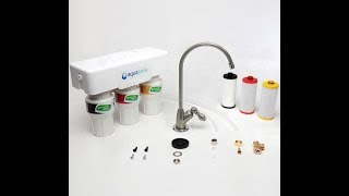 Aquasana 3 Stage Under Counter Drinking Water Filter System [upl. by Greenburg]