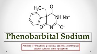 Phenobarbital Na uses antidote effects mechanism indications and ADRs ☠ [upl. by Goldia]