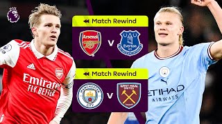 Arsenal vs Everton ● Man City vs West Ham ● 2223 Premier League Highlights [upl. by Ajroj]