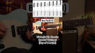 Guitar Theory Simplified  Minor Key Diatonic Chords guitartheory musictheory minorkey guitar [upl. by Trotter]