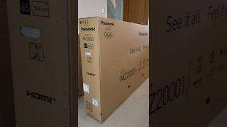 Panasonic’s NEW OLED TV ‘The MZ2000’ with Sonos Arc wall mounting and cables hidden panasonictv [upl. by Mikihisa]