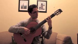 Spatter the Dew  arr David Russell  Tavi Jinariu classical guitarist [upl. by Ainala807]