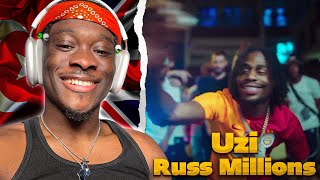 Russ Millions x Uzi  International🇹🇷🇬🇧 Official Music Video REACTION [upl. by Ilera]