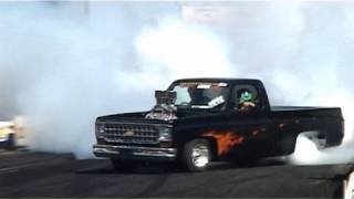 Summernats 23  Burnout Masters SOLID C10 pickup [upl. by Danyelle137]