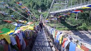 Bhutan hanging bridge [upl. by Lorn830]