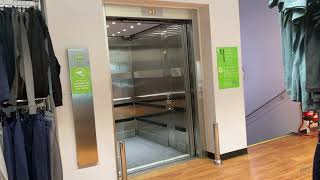 Refurbished KONE MonoGoods Lift at ASDA in Hastings [upl. by Enomyar]