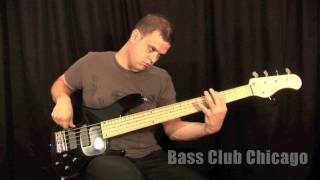 Bass Club Chicago Demos  Sadowsky Metro Modern M524 [upl. by Anot468]