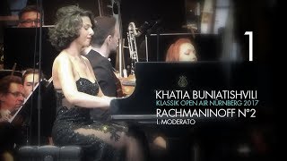 KHATIA BUNIATISHVILI  NUERNBERG  RACHMANINOFF N°2  1st mov [upl. by Atipul]