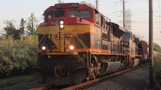 KCS 4162 Leading PR16 At Port Reading NJ [upl. by Ahseenat]