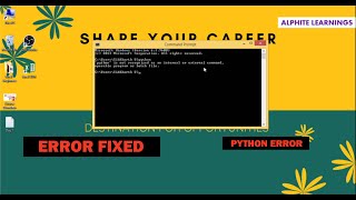 Fix pip not recognized issue in Python Windows 2023 [upl. by Airdnazxela]