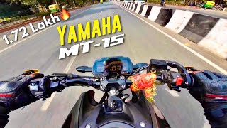 2024 Yamaha MT15 Detailed Ride Review  Pocket Rocket Machine🔥 [upl. by Haymo]