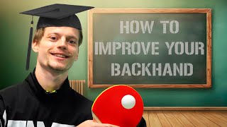 How To Improve Your Backhand In 5 Minutes [upl. by Brantley]