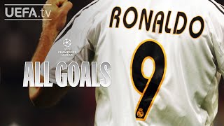 RONALDO ALL UCL GOALS [upl. by Higley]