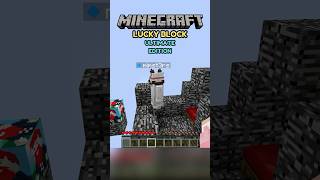 MINECRAFT LUCKY BLOCKS PARKOUR CHALLENGE 3 😂😂 minecraft minecraftshorts minecraftmemes shorts [upl. by Dawaj]