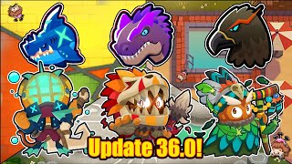 BTD6  Lets Play  Update 36 Is Out Update Showcase  Part 2 [upl. by Arlie]