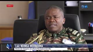 Capitaine de vaisseaux  Loïc Ndinga Moudouma a organisé un dialogue avec sa tutelle [upl. by Mariand183]