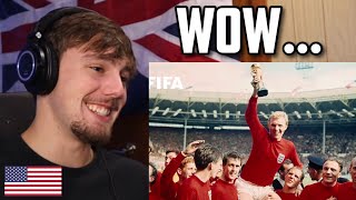 American Reacts to the 1966 World Cup Final  England vs West Germany [upl. by Olotrab701]