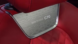 Seat Accent Plates for the Genesis G70 2022 [upl. by Anhcar]