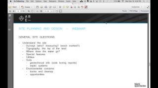 Understand the Site  Architecture Registration Exam Webinar Site Planning amp Design Exam Review [upl. by Lleznol]