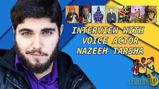 Nazeeh Tarsha Talks Being A Voice Director And Voicing Characters In One Piece And My Hero Academia [upl. by Eelrahc]