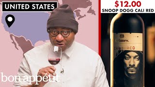 Sommelier Tries 20 Red Wines Under 15  World of Wine  Bon Appétit [upl. by Elyagiba]