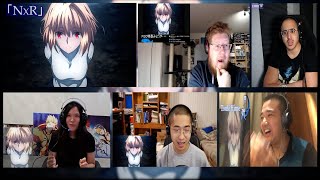 Tsukihime NV Remake Opening Reaction Mashup [upl. by Accire]