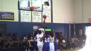 HBMS Lady Hawks Game 3 Highlights 2012 [upl. by Einhpets225]