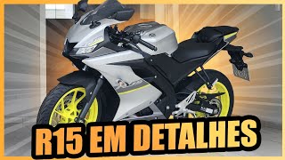 YAMAHA R15 É A MOTO PERFEITA PARA COMEÇAR YAMAHA R15 EM DETALHES [upl. by Orofselet211]