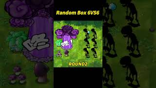 PVZ 1 Fusion Challenge 6 Plant Boxes vs 6 Zombie Boxespvz plantsvszombies pvzchallenge [upl. by Miharbi870]