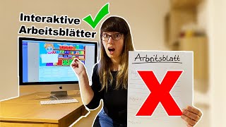 Interaktive Arbeitsblätter So erstellst du sie mit quotWizermequot für deinen Unterricht  Tutorial [upl. by Maye]