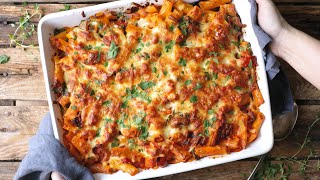 Chicken Bacon Pasta Bake  a reader and family favourite [upl. by Htnicayh]