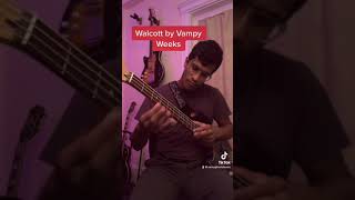 Walcott by Vampire Weekend bass mathrock [upl. by Norab]