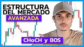 ESTRUCTURA de MERCADO AVANZADA BOS y CHOCH en TRADING 📊 [upl. by Materse]