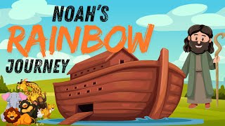 Noah and the Ark Song with lyrics Bible Songs for Kids  Christian video for babies [upl. by Arno]