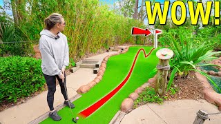 This Mini Golf Course is AWESOME  Super Fun Course [upl. by Eachern]