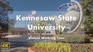 Kennesaw State University Marietta Campus  Virtual Walking Tour 4k 60fps [upl. by Klump]