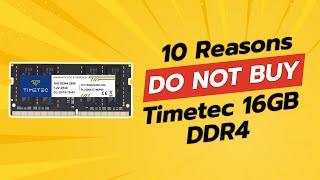 DONT BUY Timetec 16GB DDR4 BEFORE WATCHING THIS VIDEO 😱 10 Reasons [upl. by Josefina]