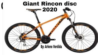 Mountain Bike worth 400  GIANT RINCON DISC 2020 [upl. by Simpson]