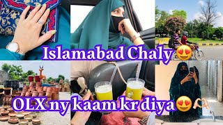 OLX ny kaam kr diya 😍  Islamabad Chaly  Daily vlogs  Hina Zulfikar [upl. by Vinaya]