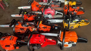 1611 Lô Máy Cưa Xích Nhật Bãi Stihl Shindaiwa Echo Kioritz Zenoah Komatsu LH 0362 820 840 [upl. by Acinoev]