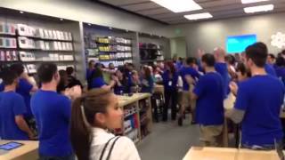 Apple store clap out [upl. by Dwaine]