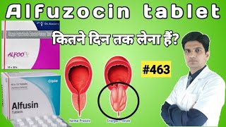 Alfuzocin prolonged release tablets ip 10mg uses  Alfuzocin tablet uses in hindi  Alfuzocin 10 mg [upl. by Spiro]