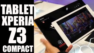 Primer acercamiento a Tablet Xperia Z3 Compact desde IFA [upl. by Larena59]