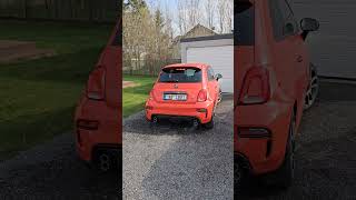 2024 Abarth 695 Turismo  startup sound exhaust sound [upl. by Racklin]